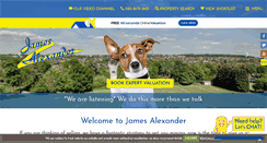 Desktop Screenshot of jamesalexander.com